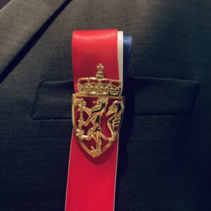 Norges riksvåpen i gull